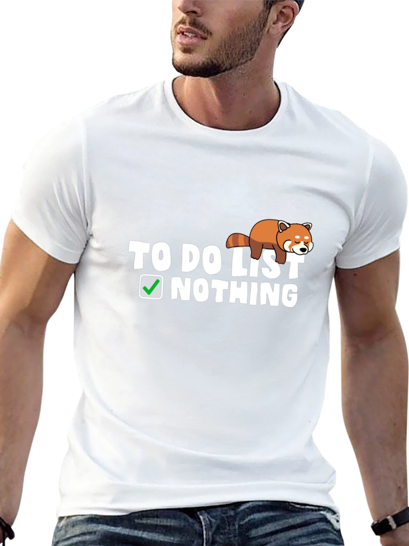 To Do List Nothing Graphic T-Shirt