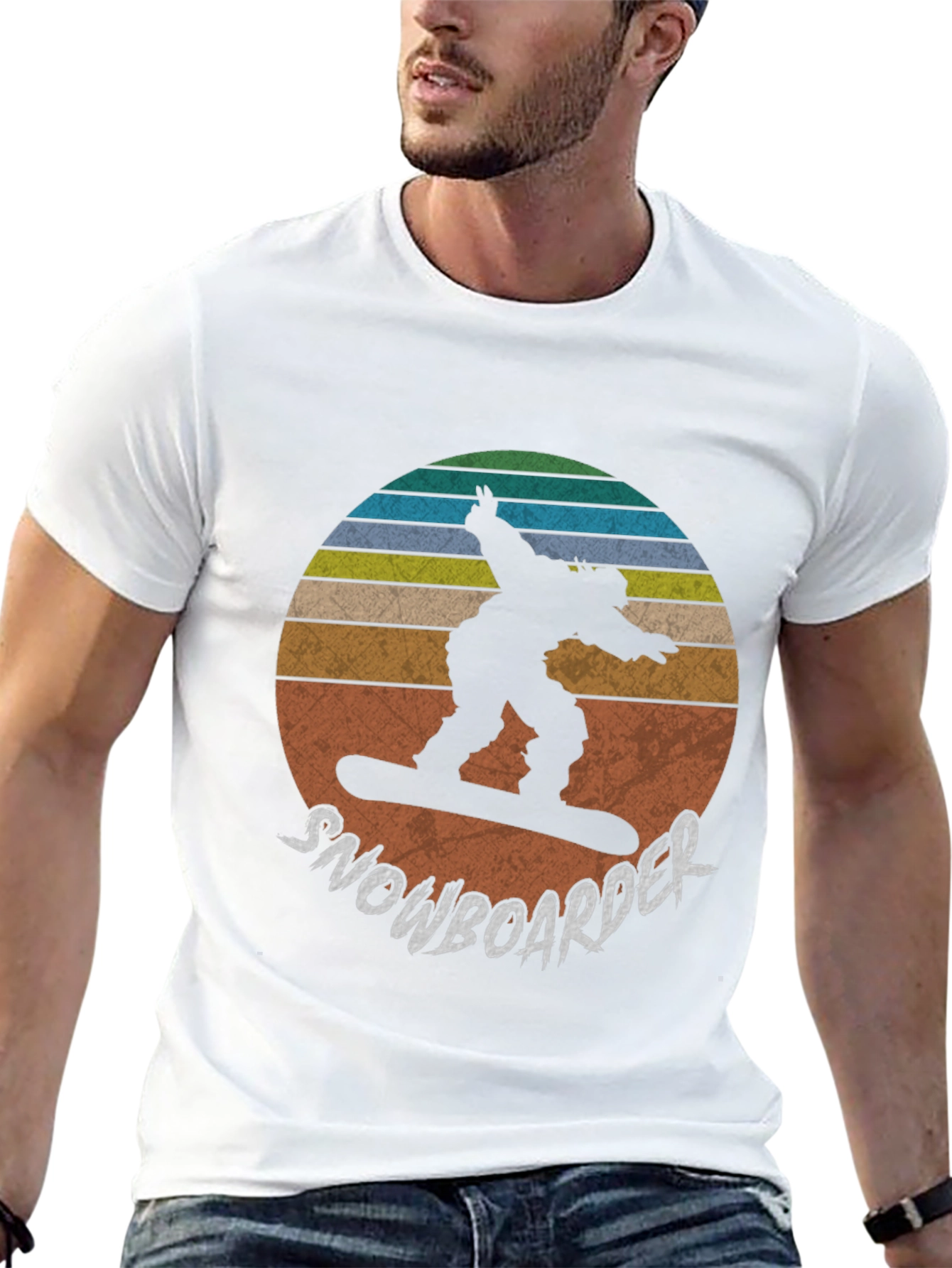 Vintage Snowboarder T-Shirt