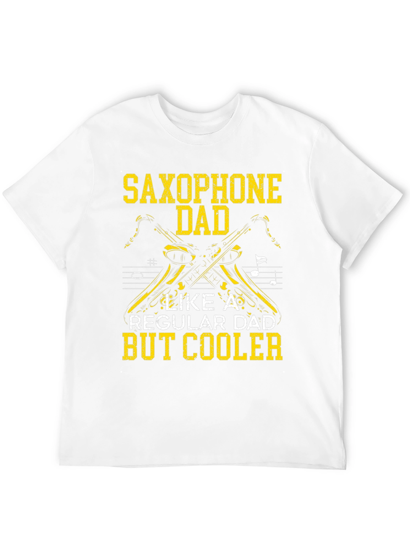 Saxophone Dad T-Shirt - Musician Dad Apparel