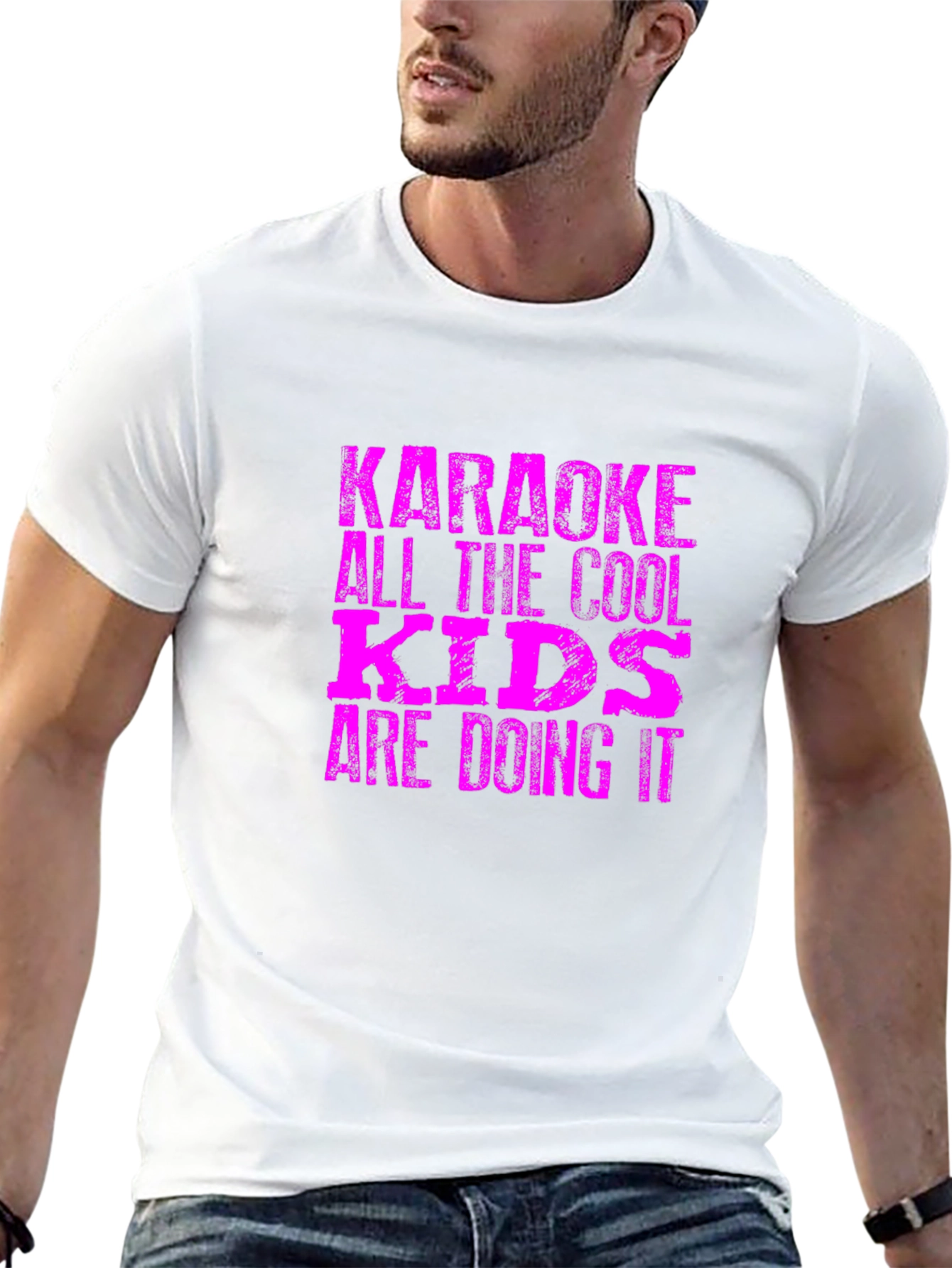 Karaoke All The Cool Kids Graphic Tee