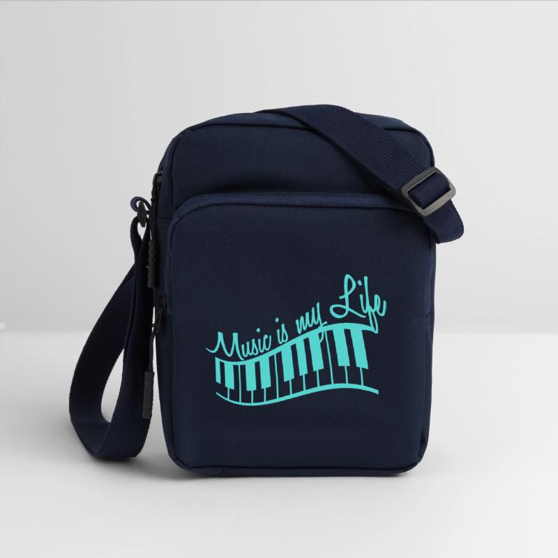 Music is my Life Text Keyboard Piano Love Party