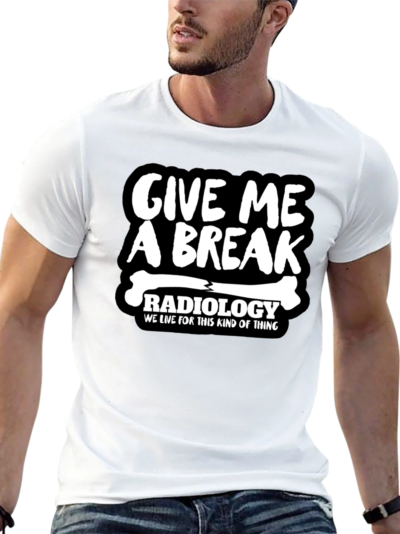 Radiology Give Me A Break Graphic T-Shirt