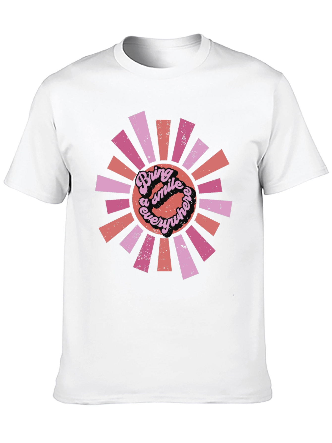 Retro Bring a Smile Graphic Tee