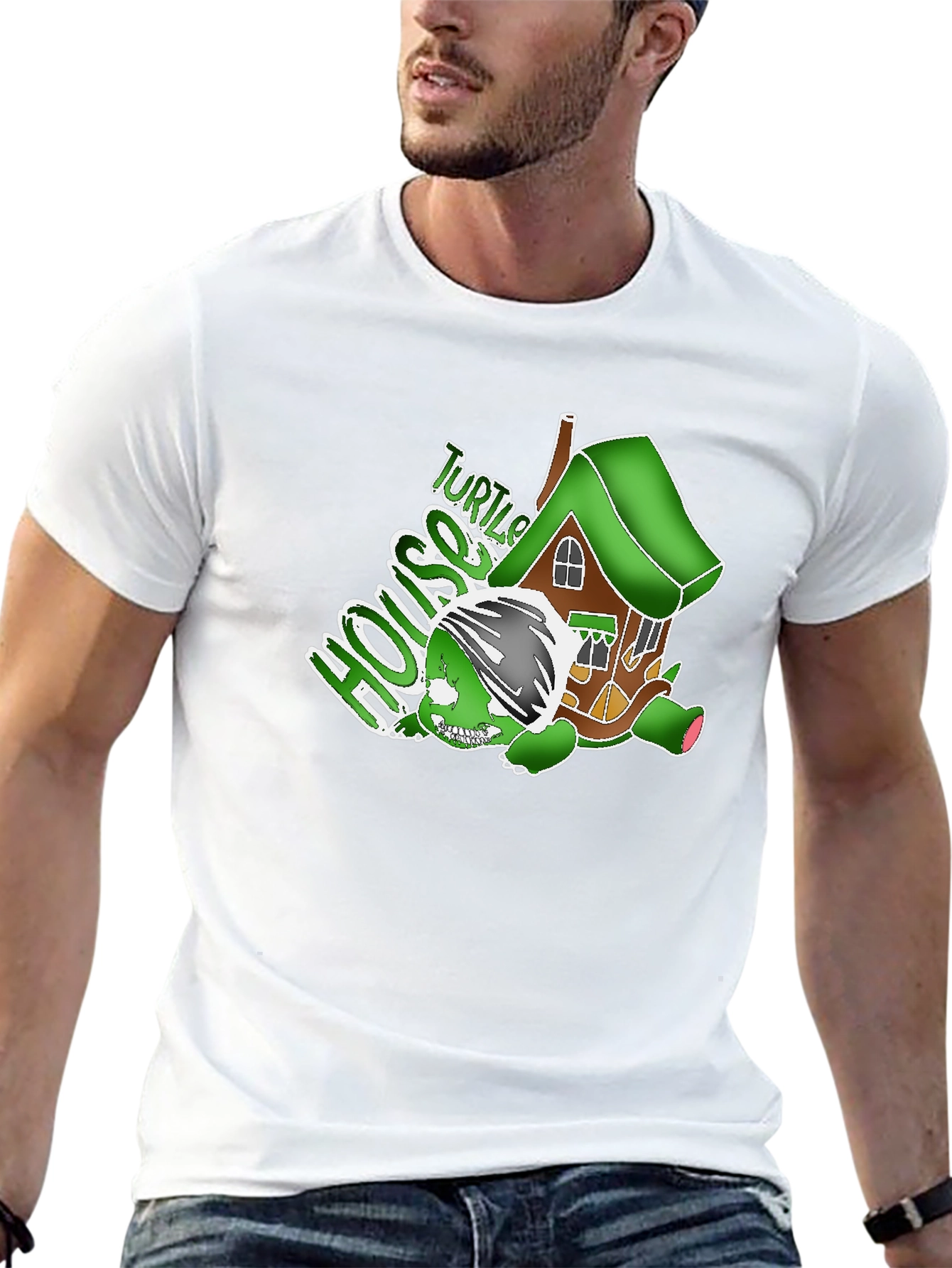 Turtle House Graphic T-Shirt