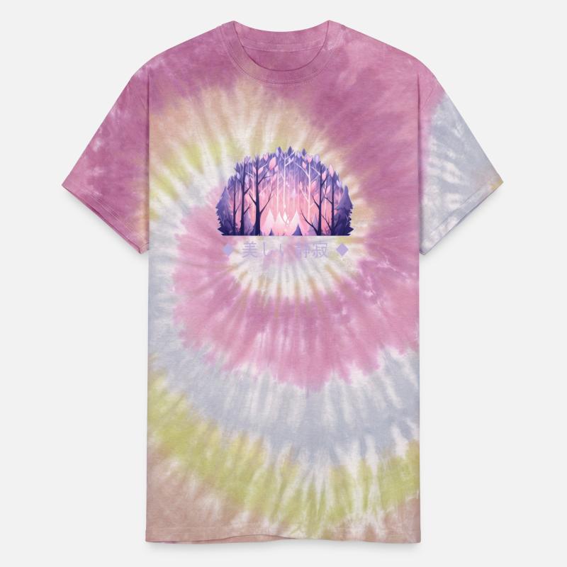 Mystical Moonlit Forest Snag Trees Enchanted Wildl