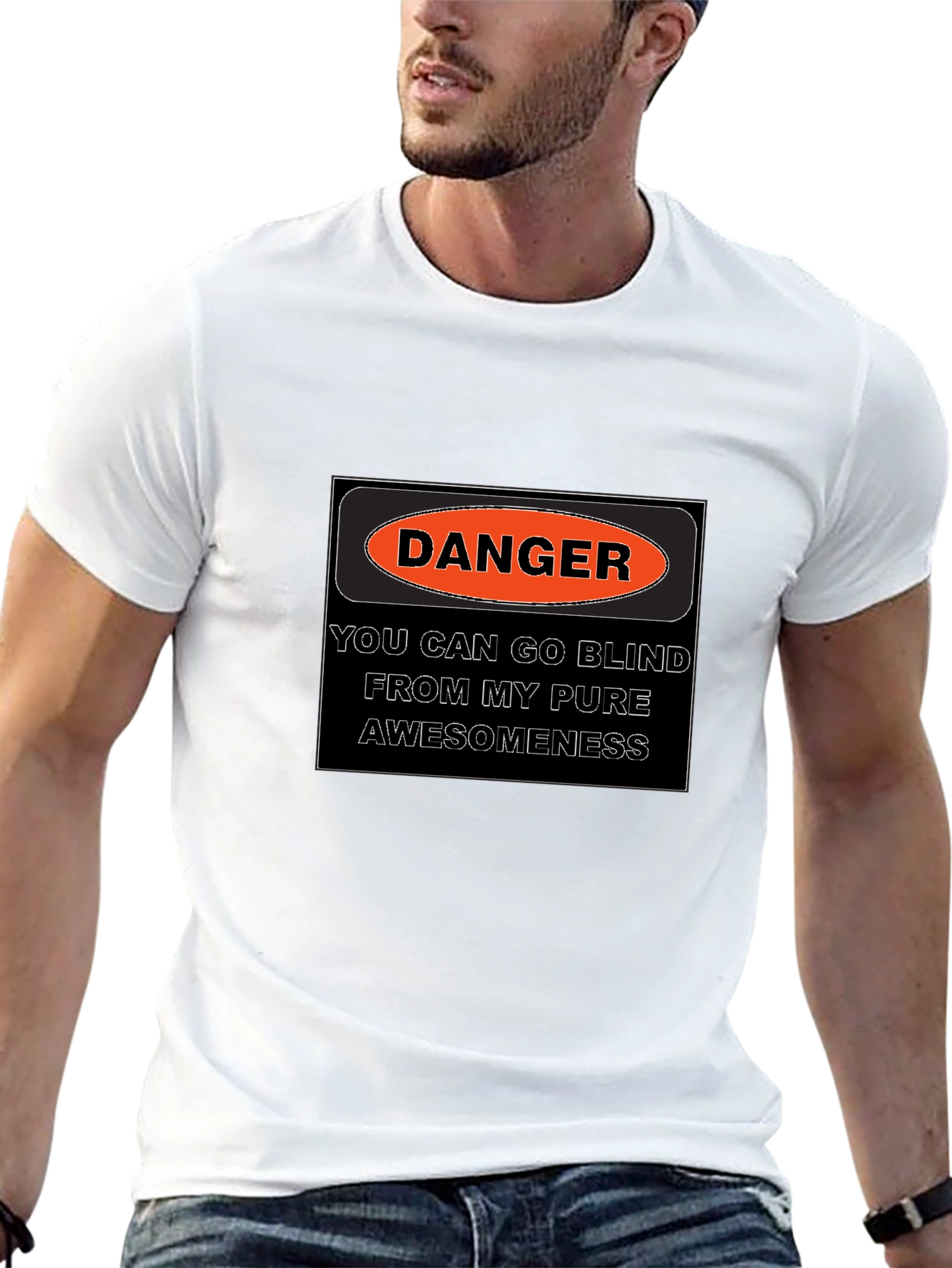 Danger: Pure Awesomeness Graphic Tee