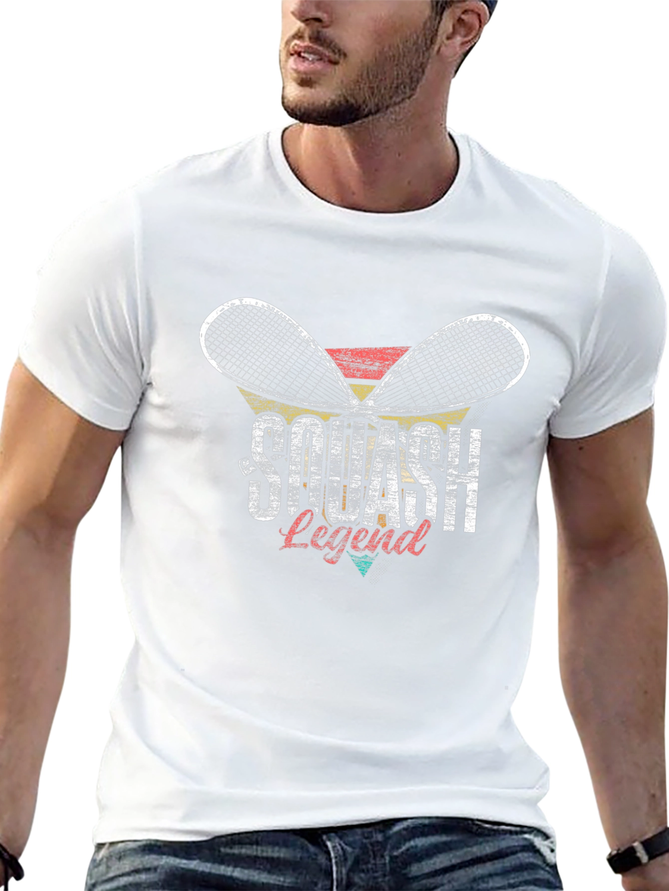 Squash Legend Black T-Shirt