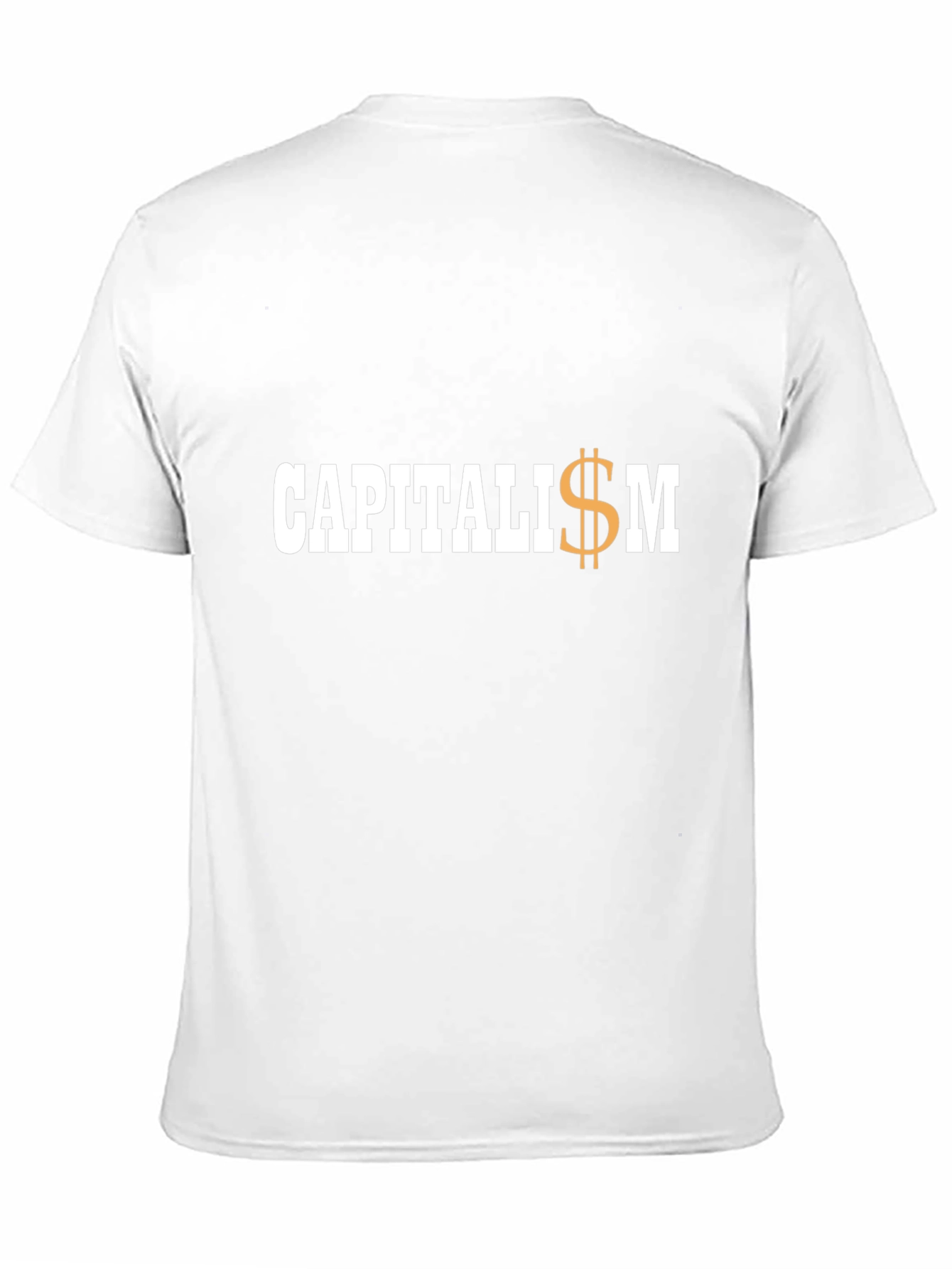 Capitalism Dollar Sign Graphic Black T-Shirt