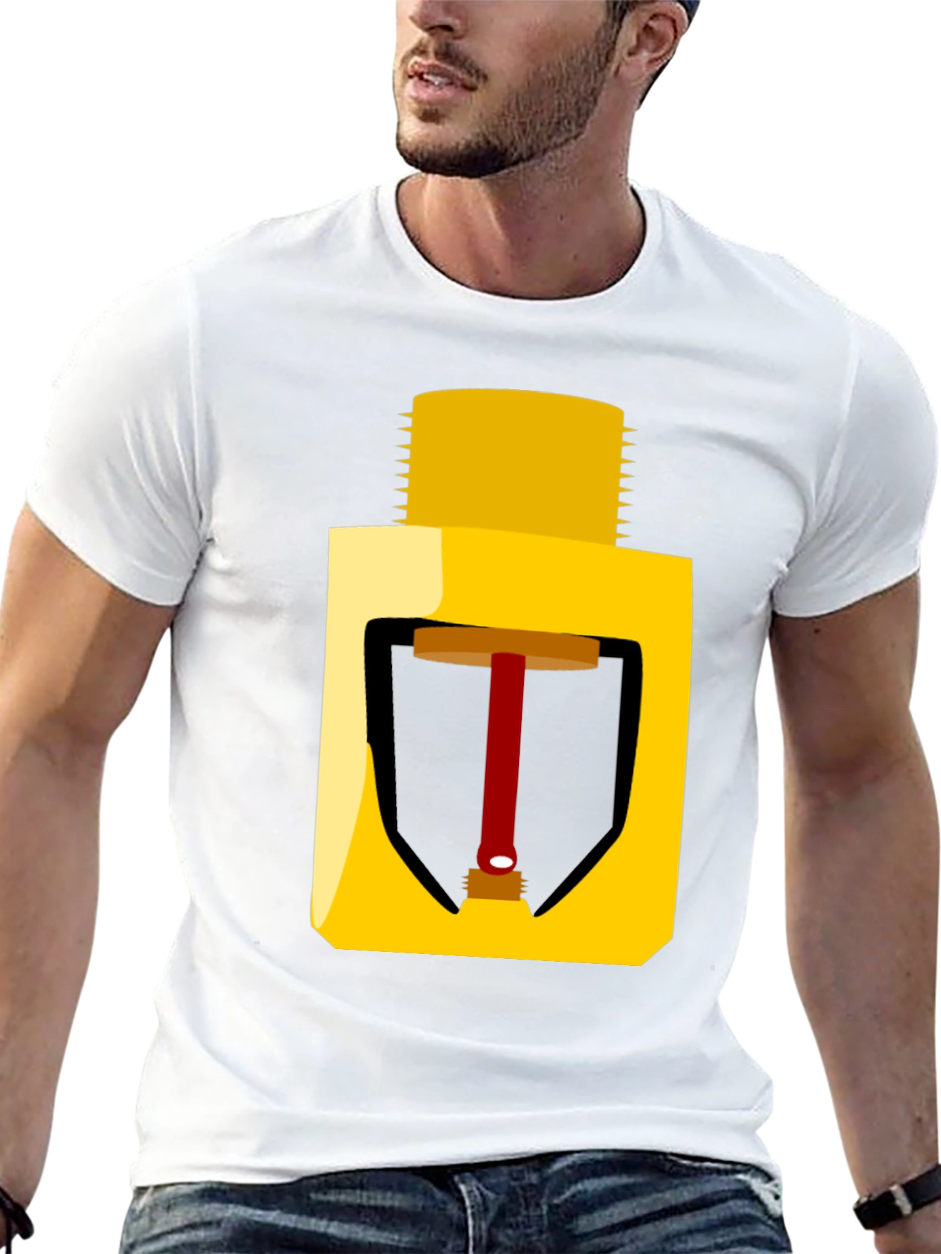 Sprinkler Head Graphic Tee - Safety First Fashion