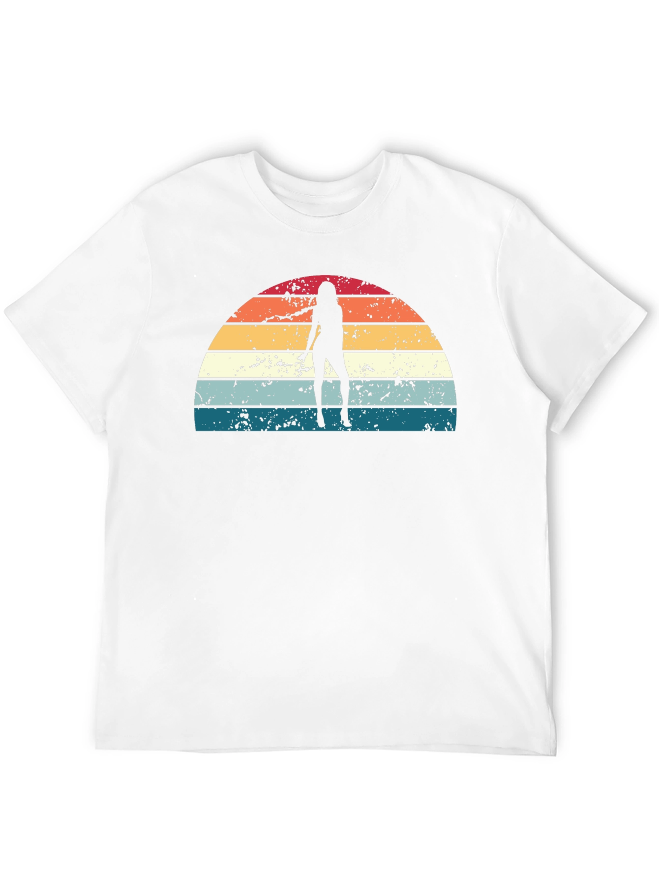 Retro Sunset Silhouette T-Shirt