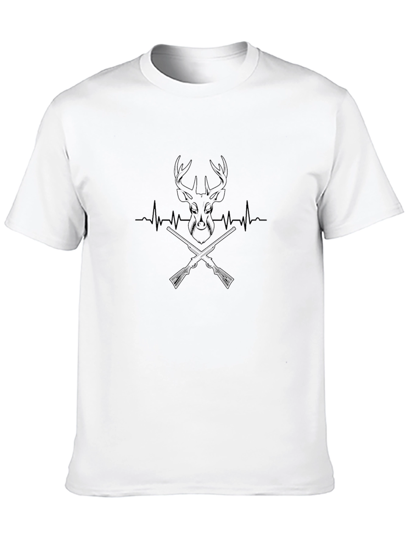 Deer Hunting Heartbeat T-Shirt