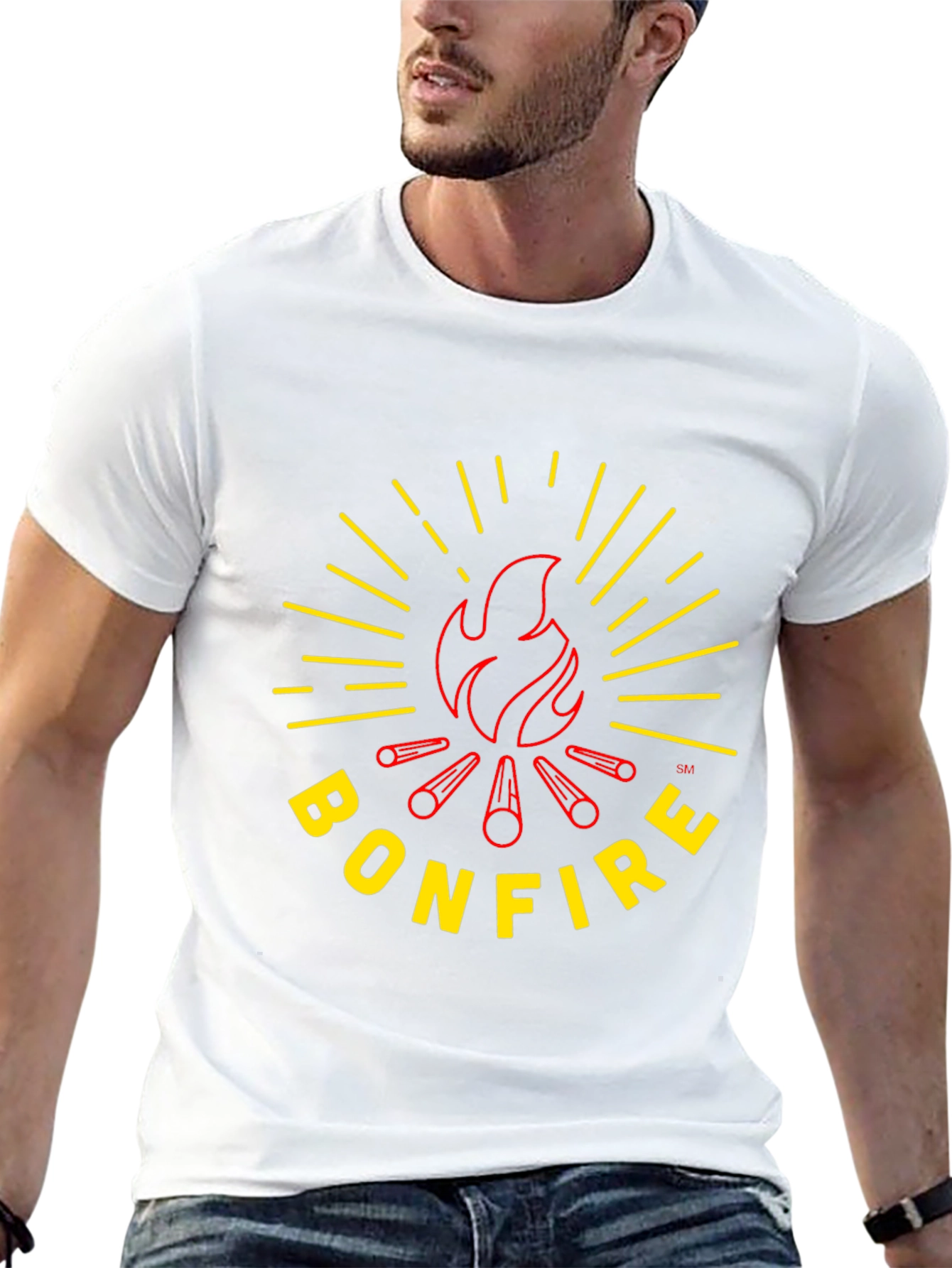 Bonfire Graphic Tee - Cozy Campfire Shirt
