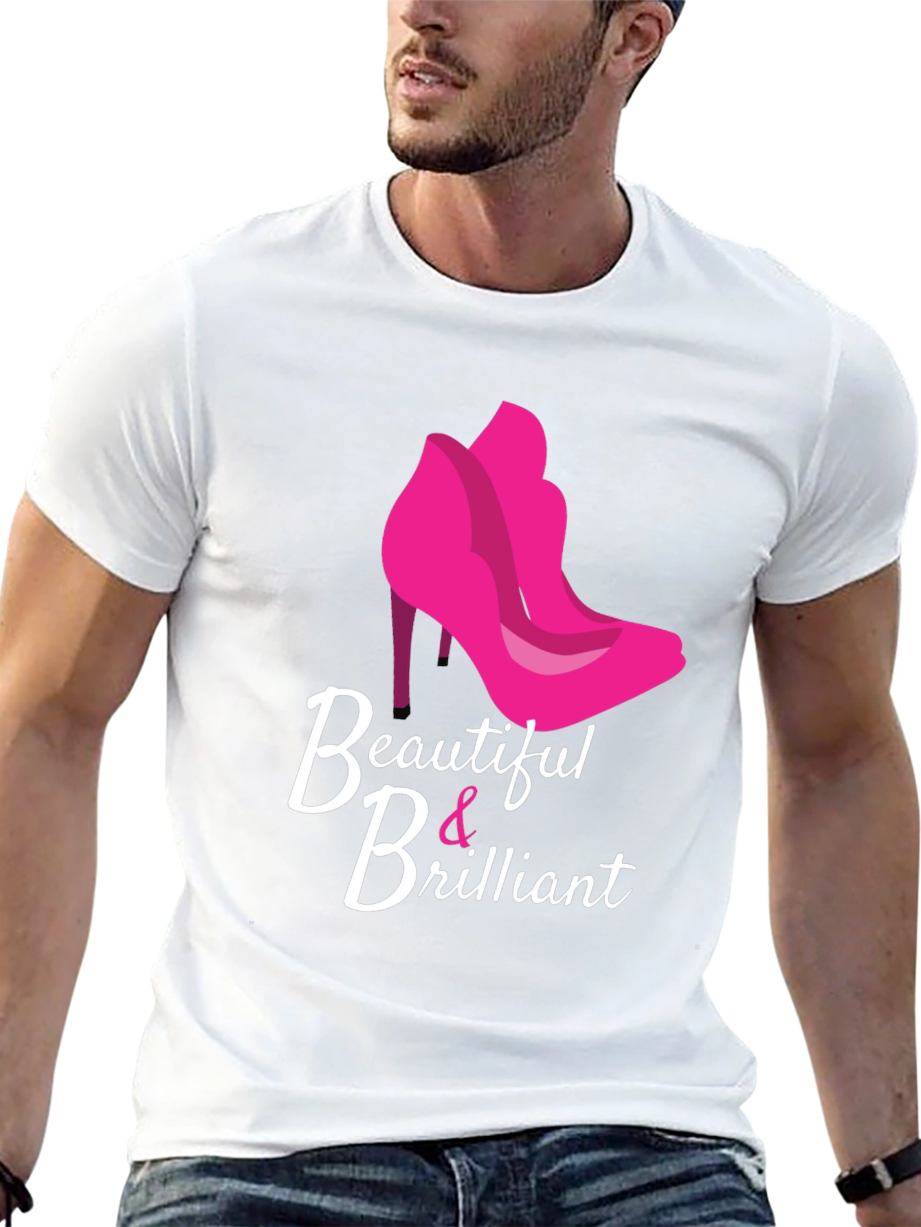 Beautiful & Brilliant Tee - High Heel Design