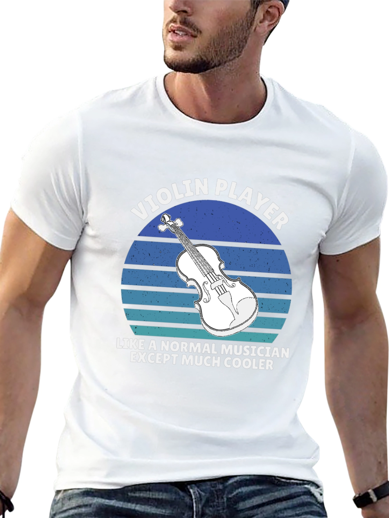 Violin Player T-Shirt - Cool Musician Graphic Tee