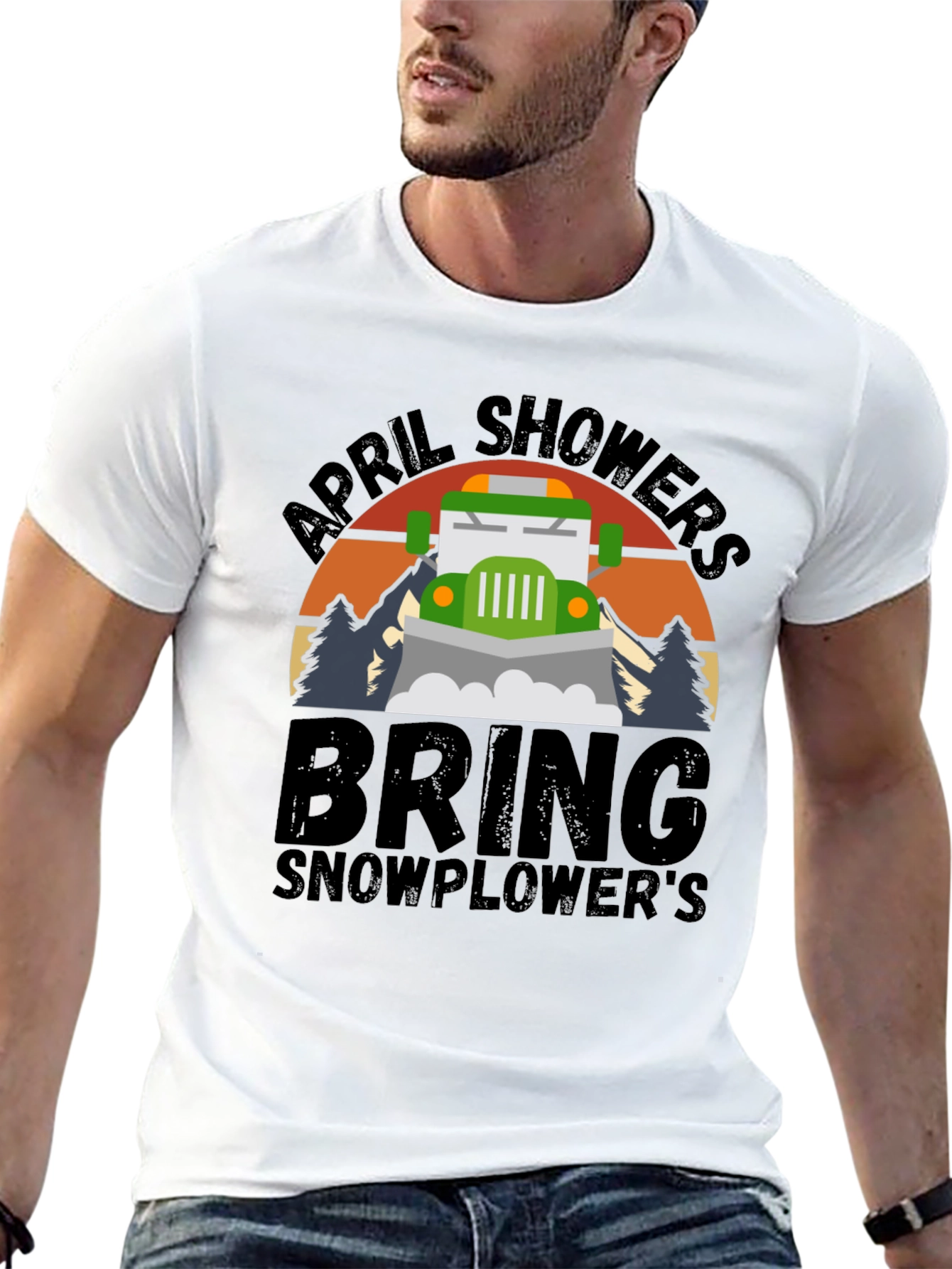 April Showers Bring Snowplowers T-Shirt