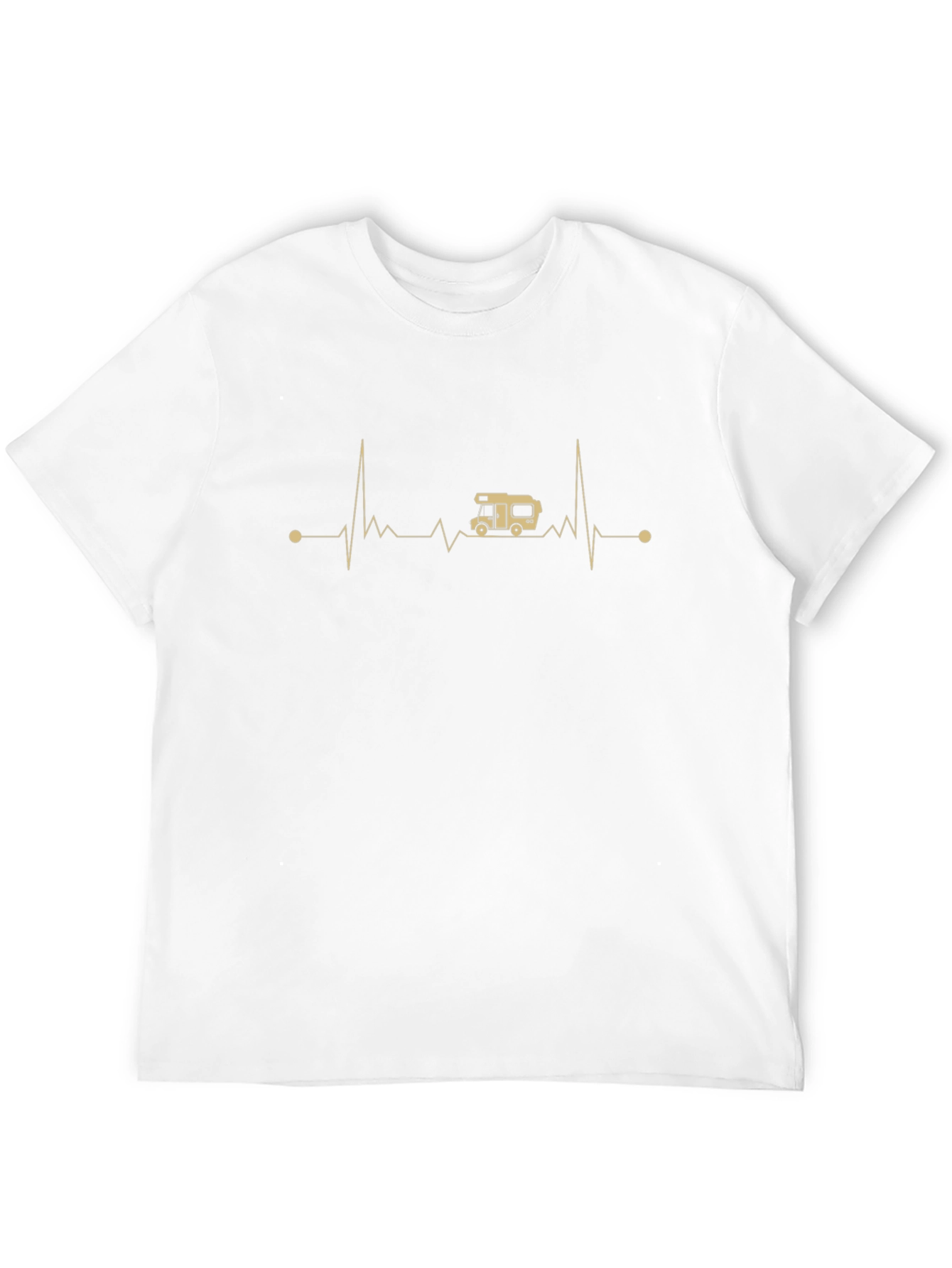 RV Heartbeat T-Shirt - Camping Lover Tee