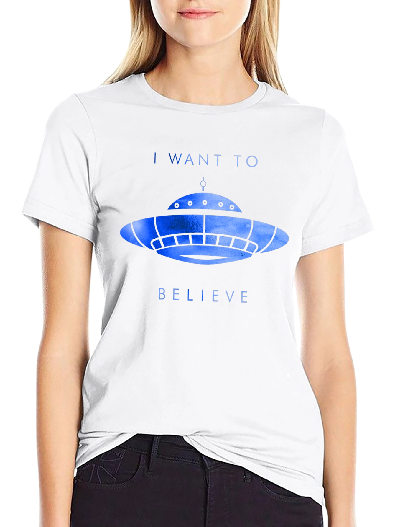I Want To Believe UFO Graphic Tee