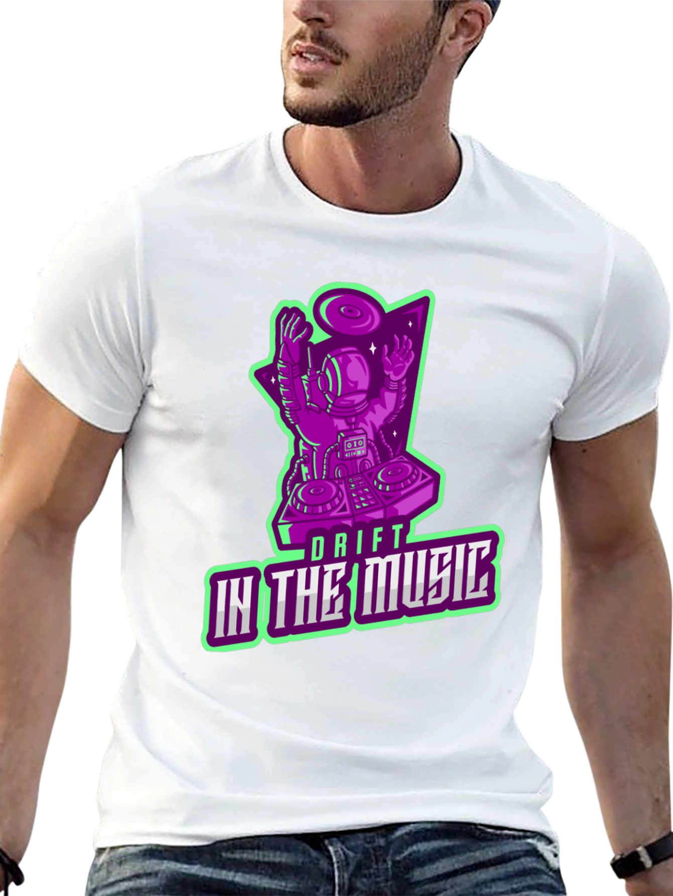Drift In The Music Graphic Tee