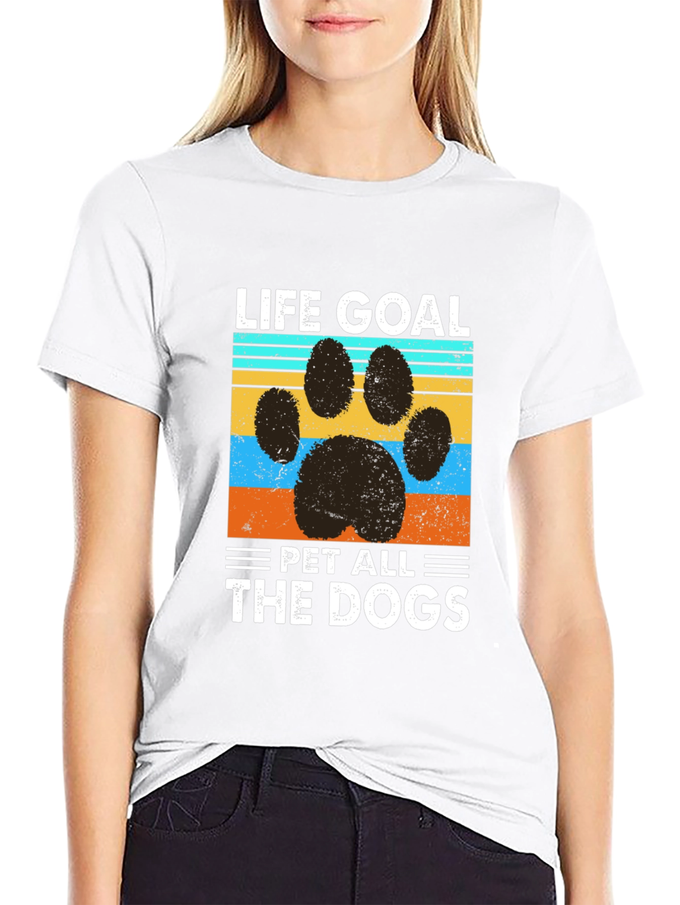 Life Goal Pet All The Dogs T-Shirt