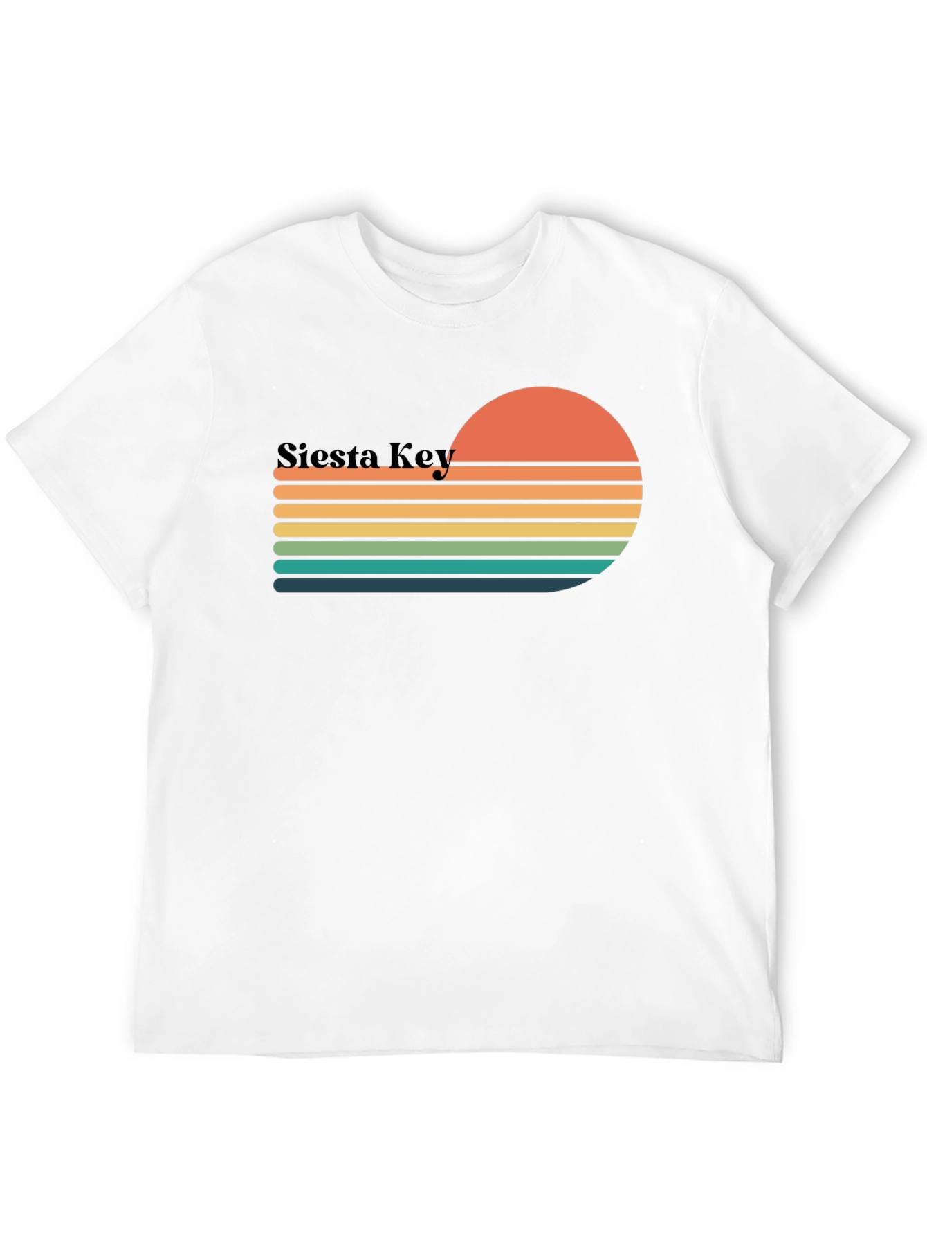 Siesta Key Retro Sunset T-Shirt