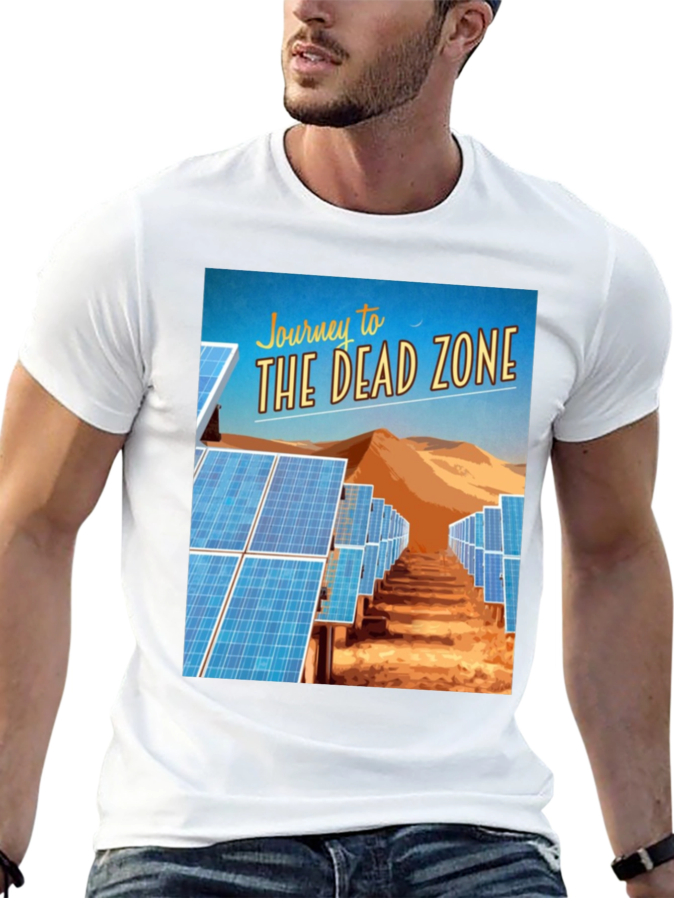 Journey to the Dead Zone Solar Panel Graphic Tee
