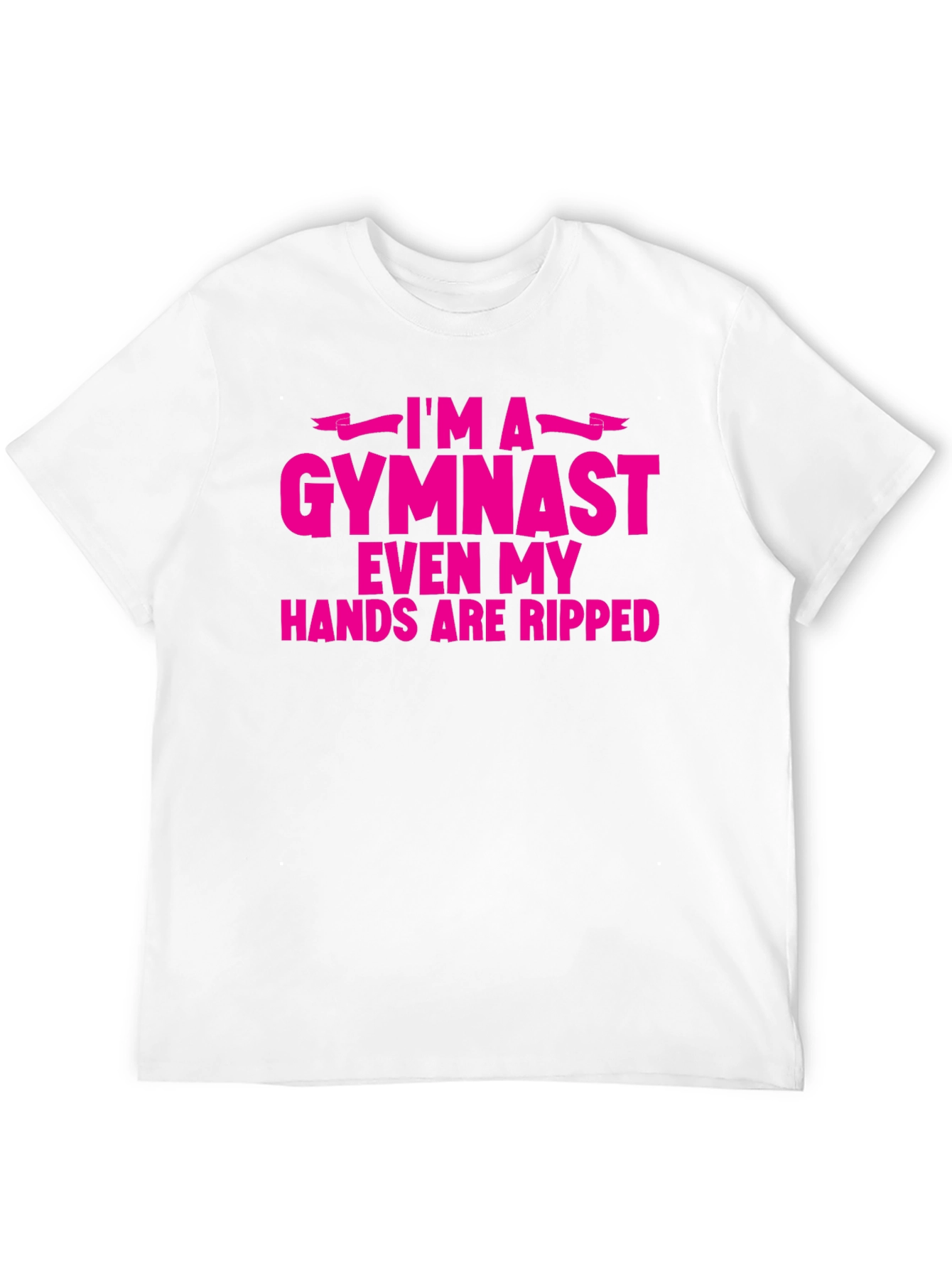 Im A Gymnast Funny Ripped Hands T-Shirt