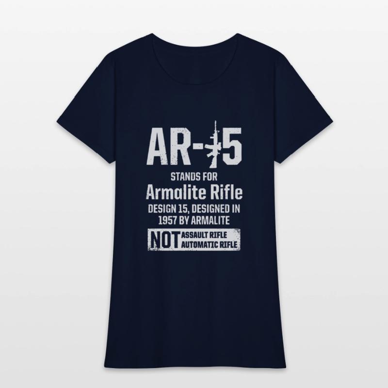 Patriotic Ar Stands For Armalite Hanes Tagless Tee