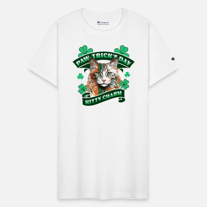 PAWTRICK'S DAY KITTY CHARM Feline Kitty Design