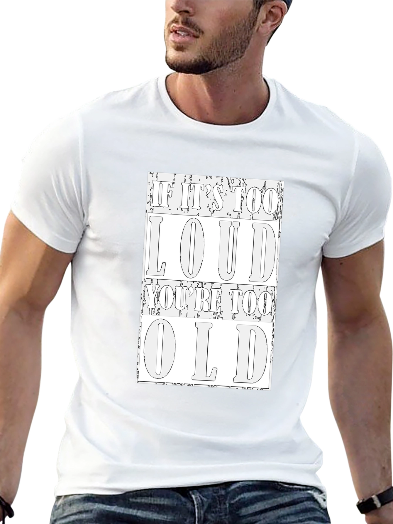 Loud Too Old Graphic Tee