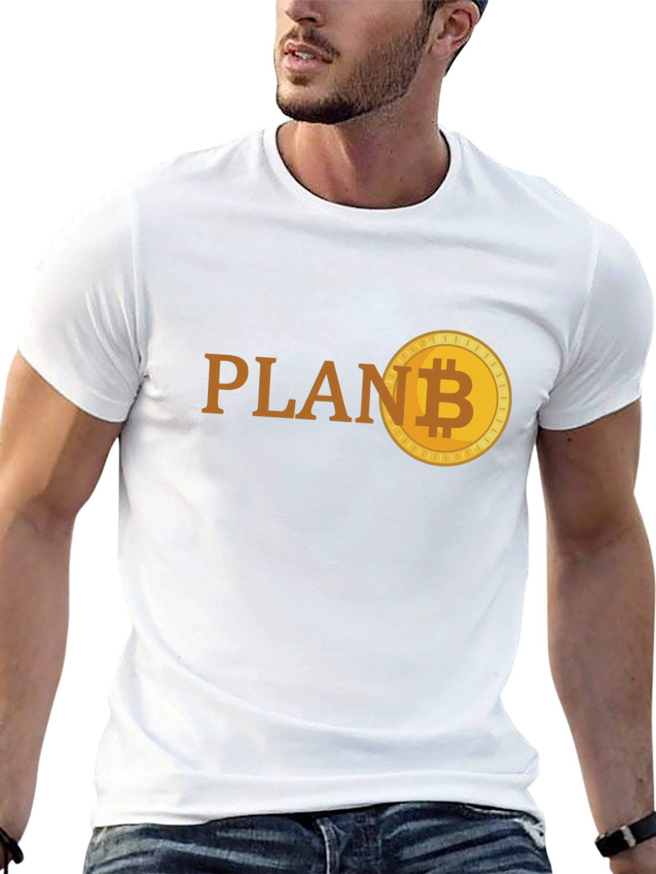 Plan B Bitcoin Tee - Crypto Investor Shirt