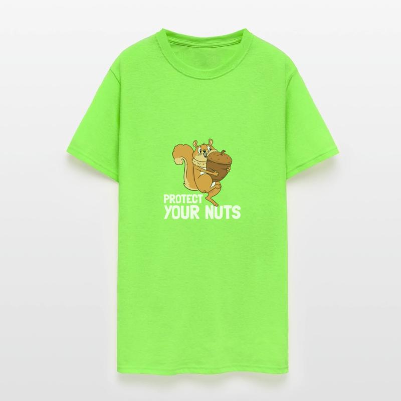 Protect Your Nuts Deez Nuts Men's Funny Squirrelfu