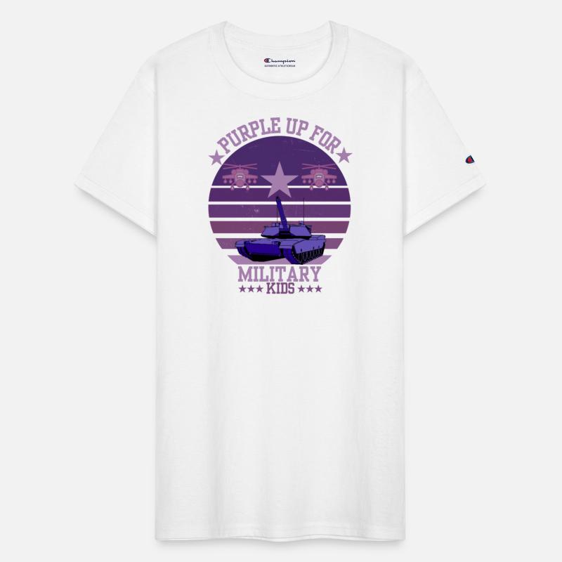 Purple up for military kids