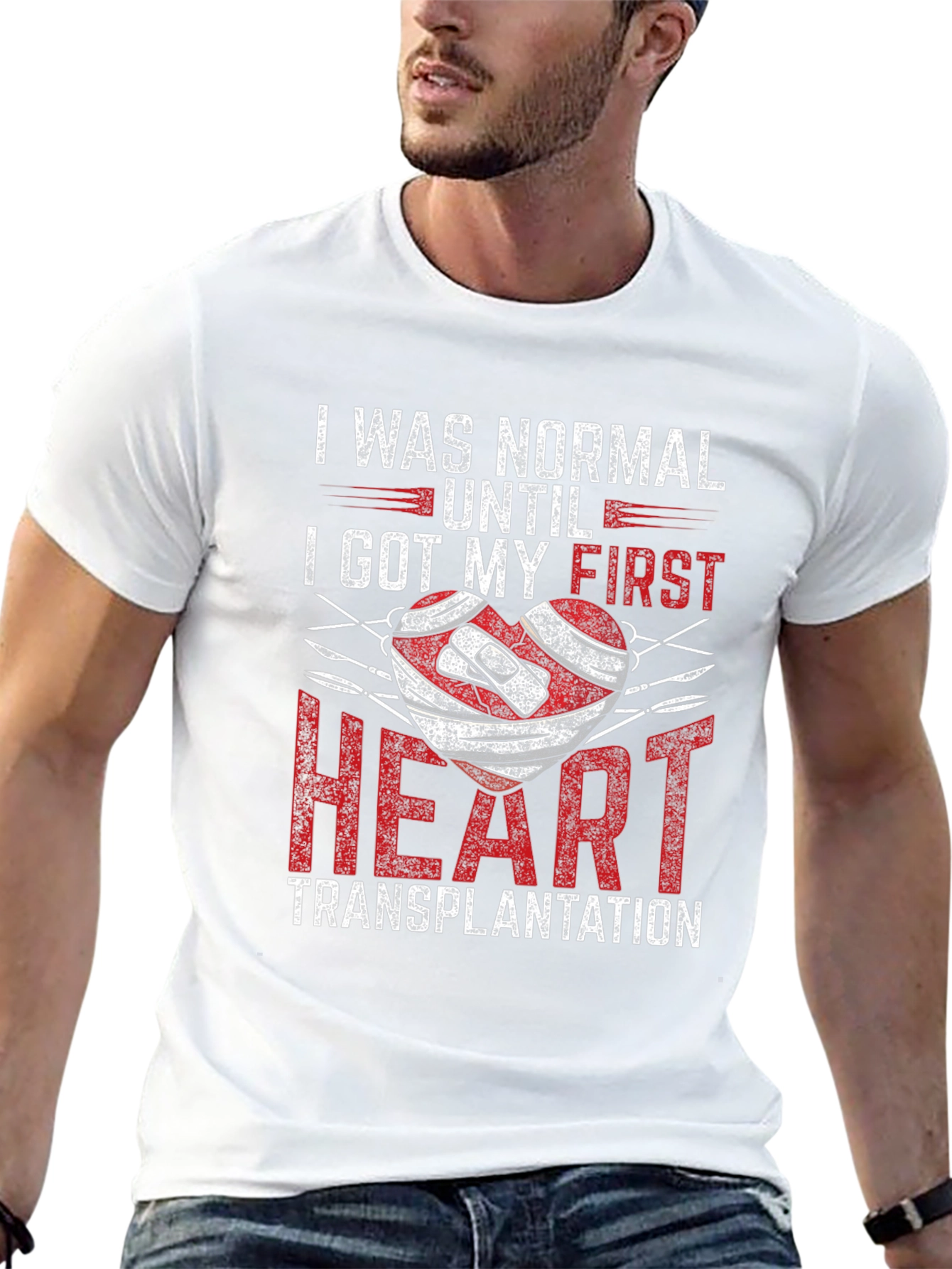 Heart Transplant T-Shirt: I Was Normal Until...