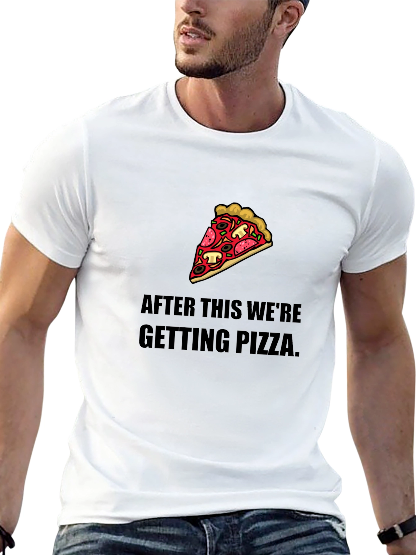 Pizza T-Shirt - After This Were Getting Pizza