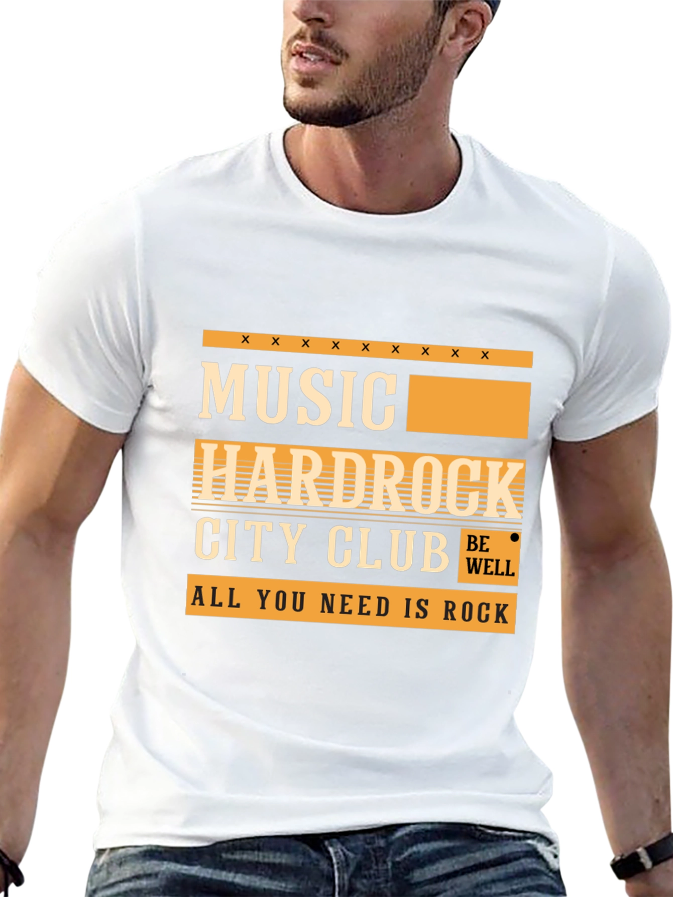 Music Hardrock City Club T-Shirt