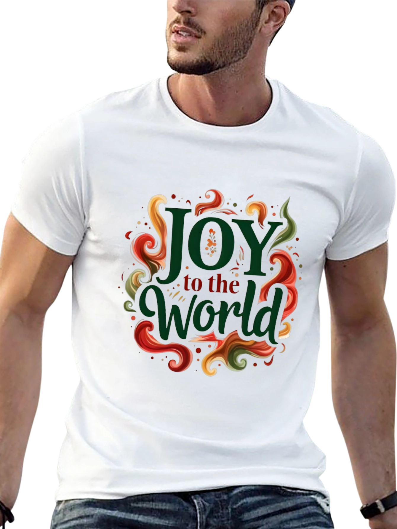Joy to the World Holiday Graphic Tee