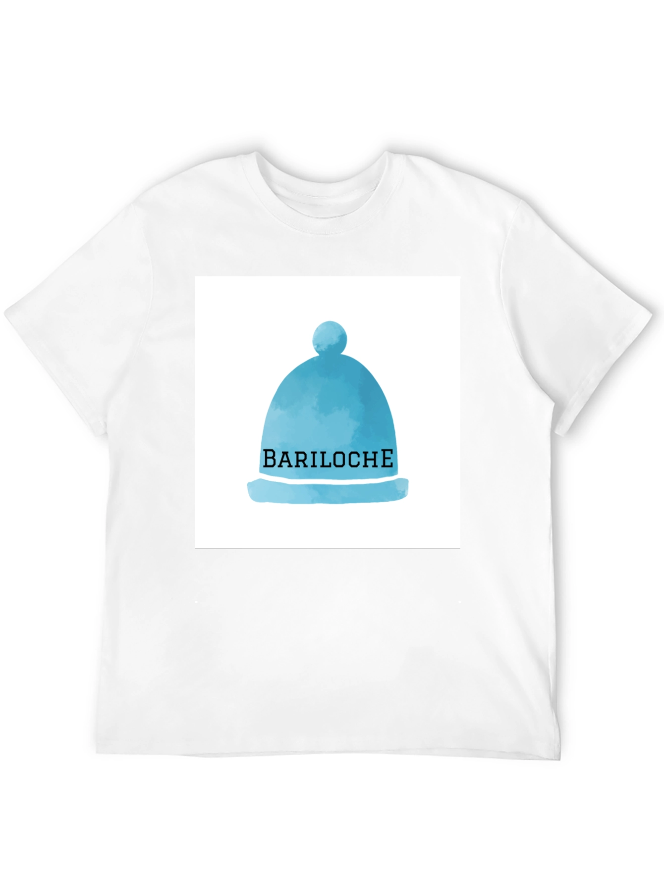 Bariloche Hat Graphic T-Shirt Tourist Souvenir Tee
