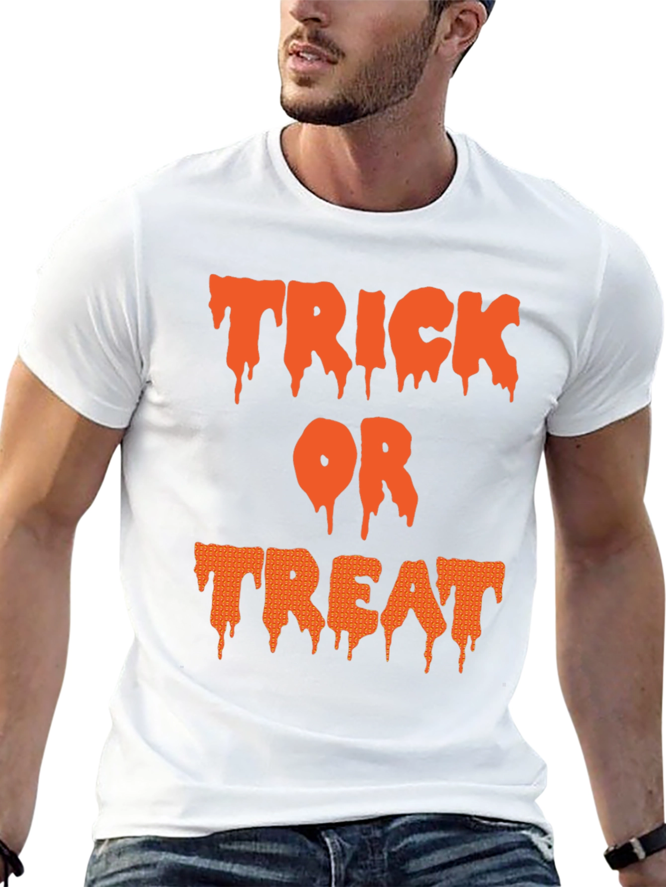 Halloween Trick or Treat Graphic Tee