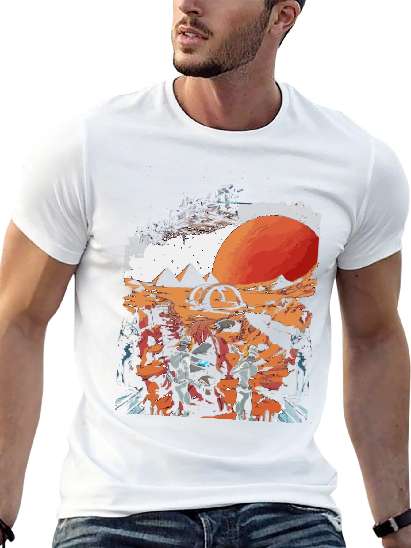 Mars Explorers Graphic T-Shirt