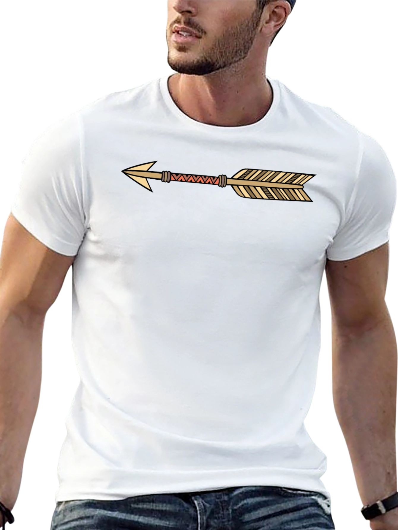 Arrow Graphic Tee - Stylish Casual Wear