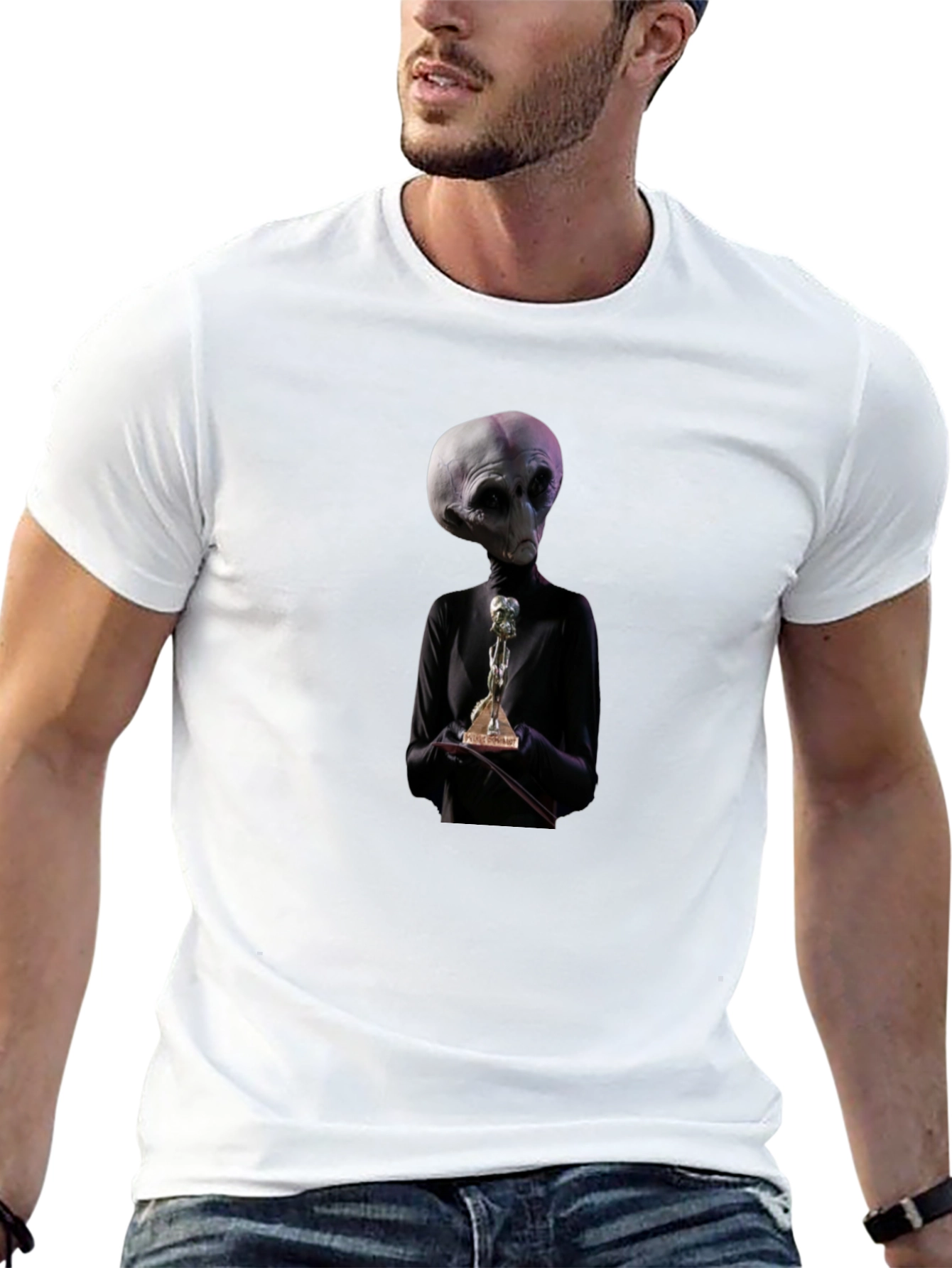Alien Award T-Shirt - Black