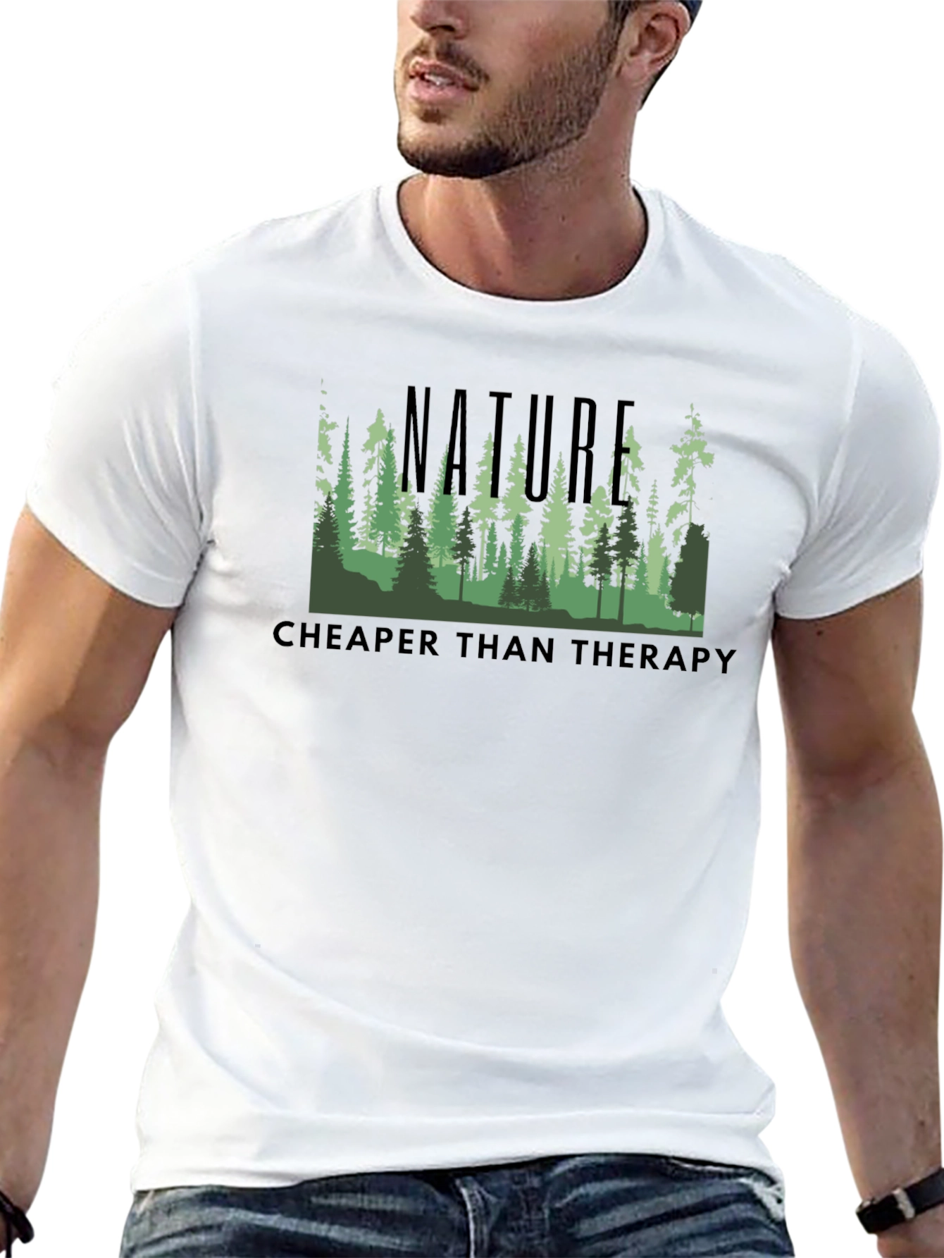 Nature Cheaper Than Therapy T-Shirt