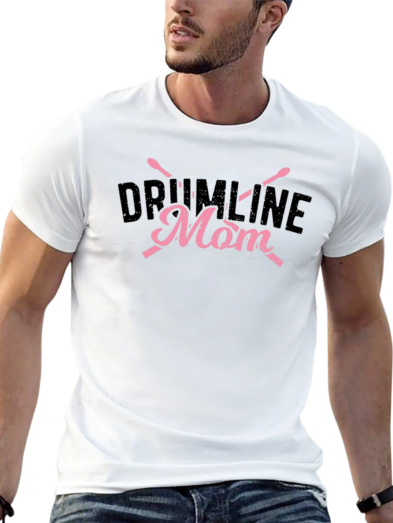 Drumline Mom Graphic T-Shirt