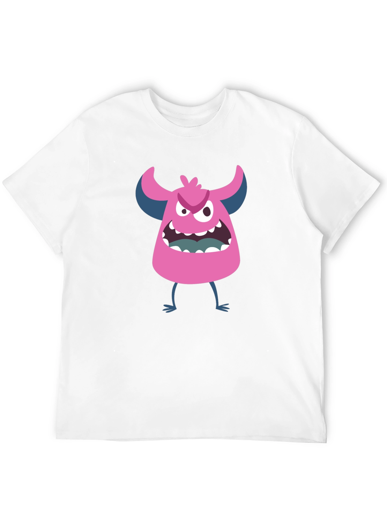 Monster Graphic T-Shirt - Black