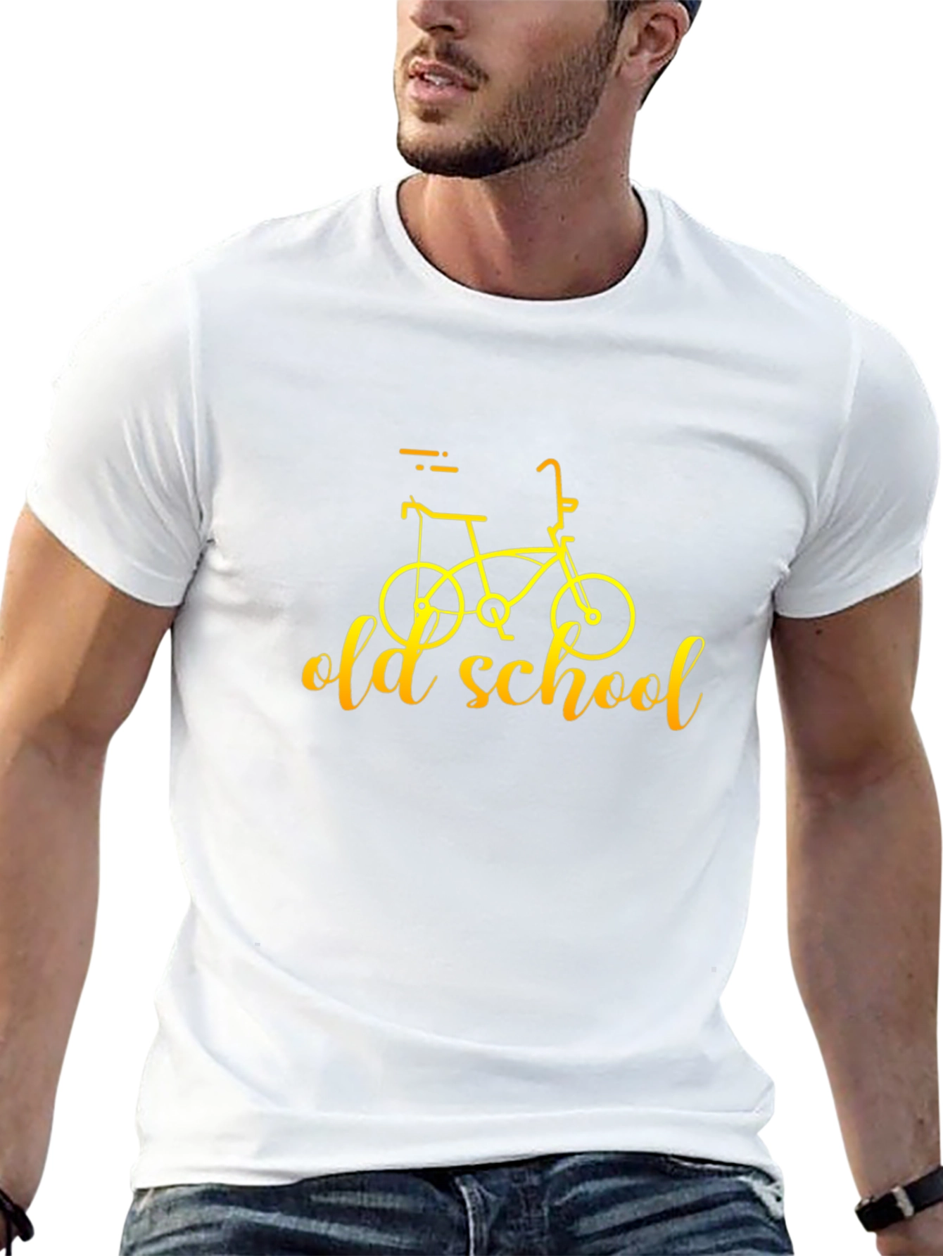Old School Bicycle T-Shirt - Retro Style