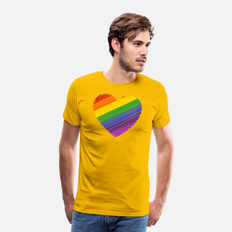 Rainbow heart