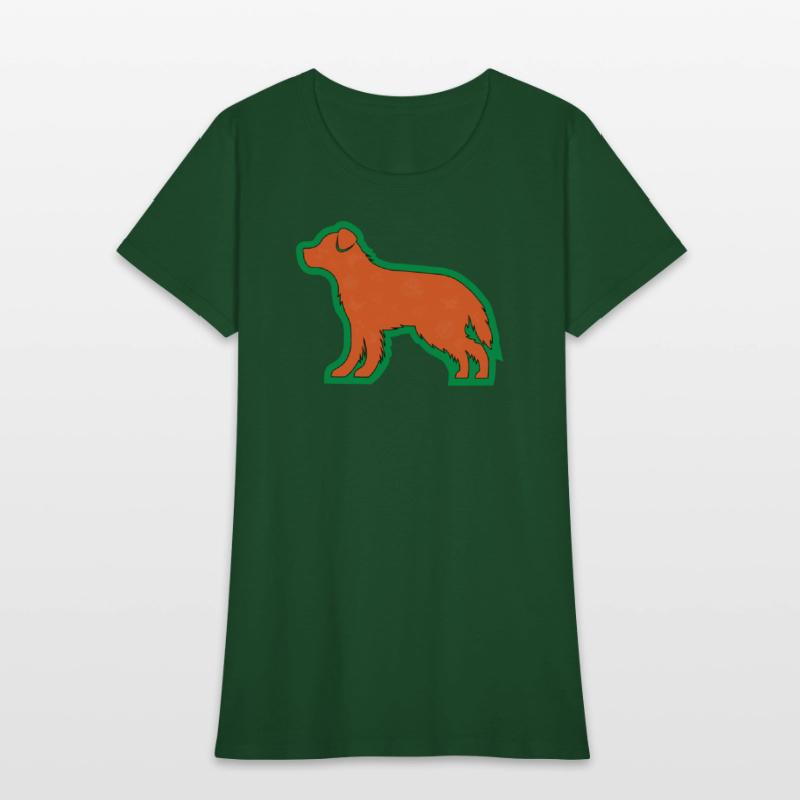 Retriever With Leafs