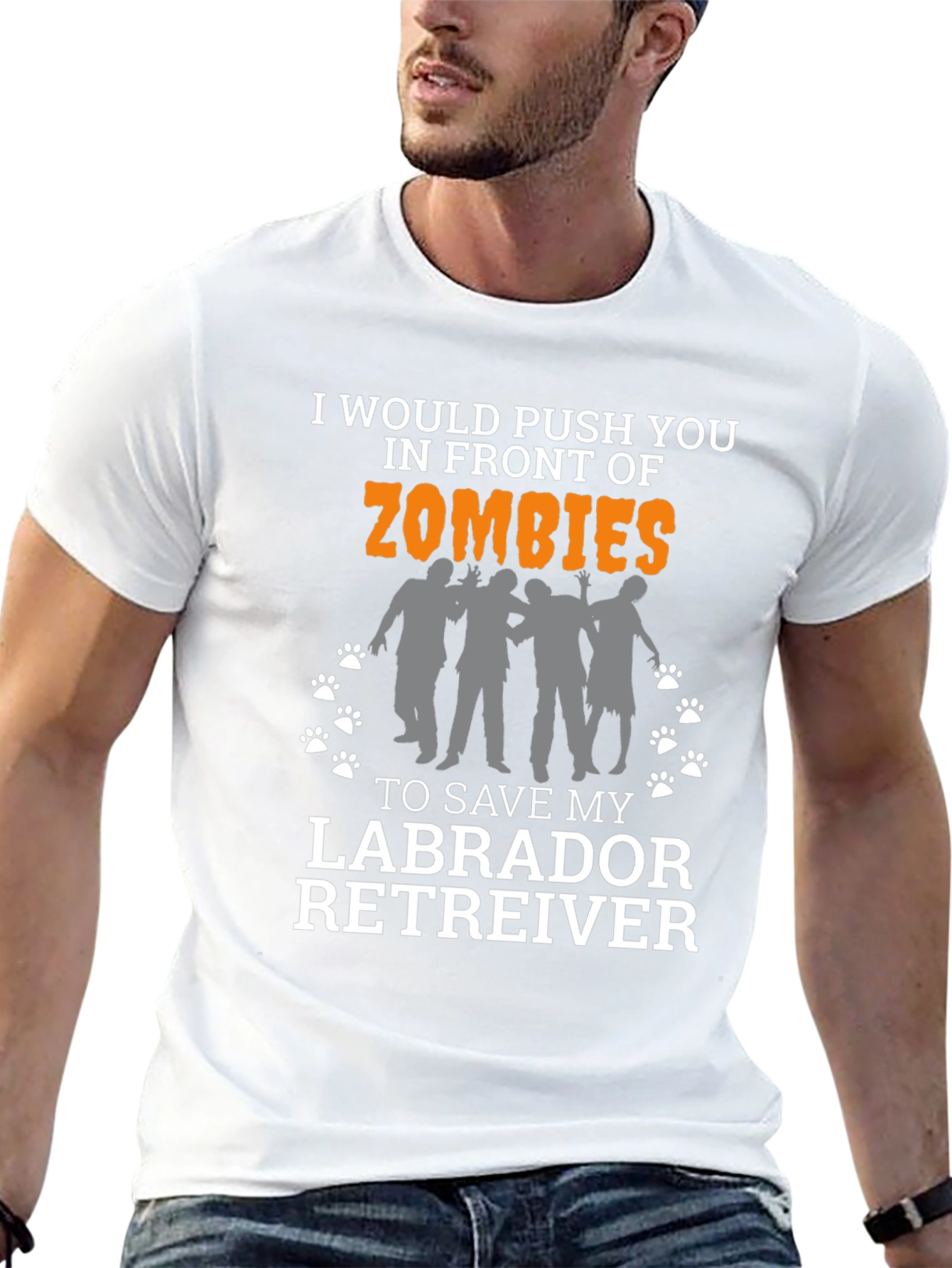 Zombie Labrador Retriever T-Shirt