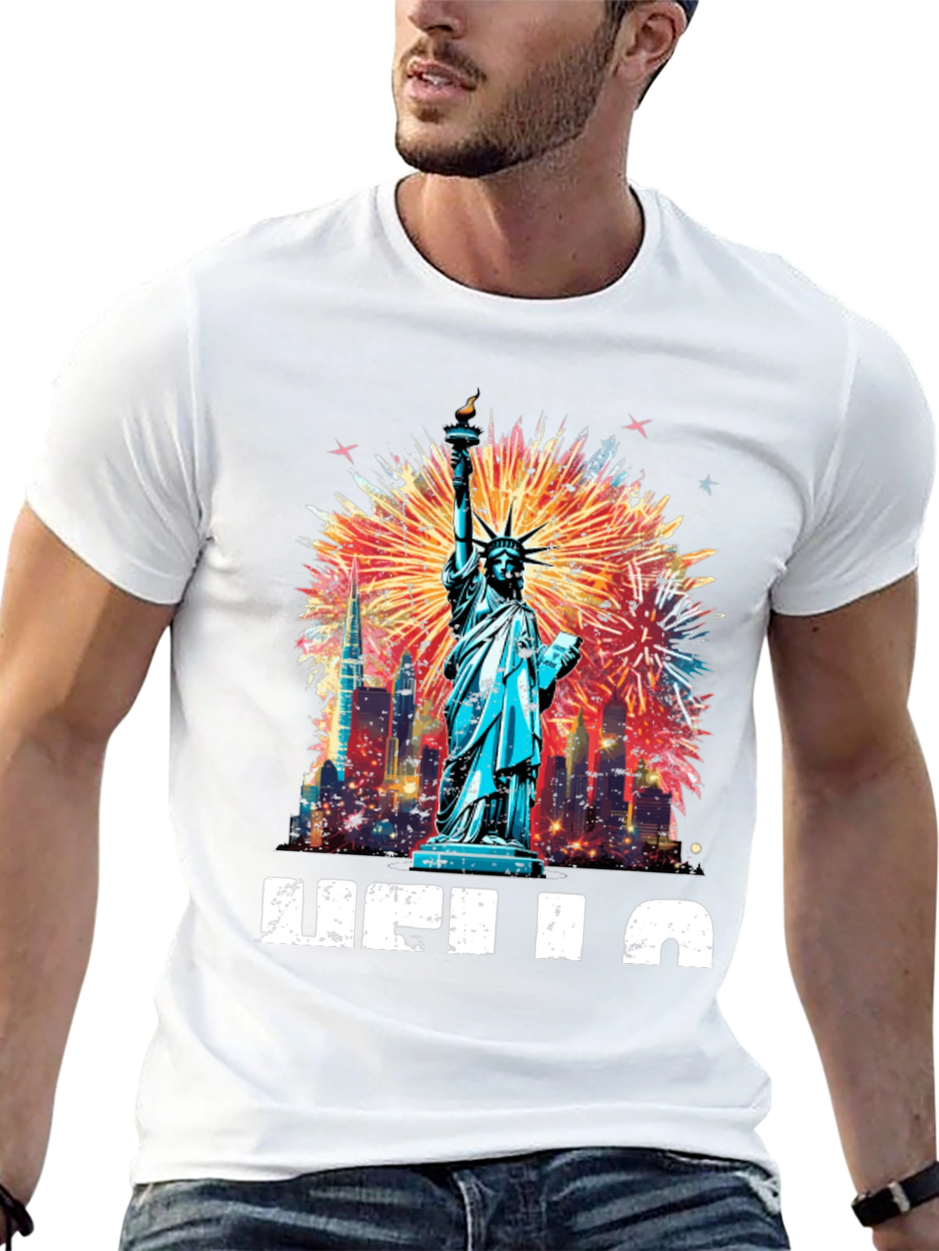 Statue of Liberty Graphic Tee