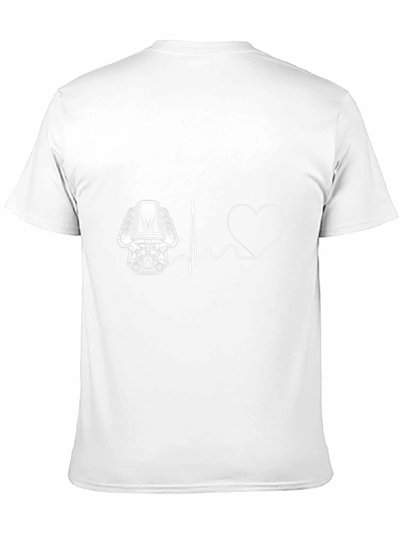 Engine Heartbeat T-Shirt - Automotive Enthusiast Tee